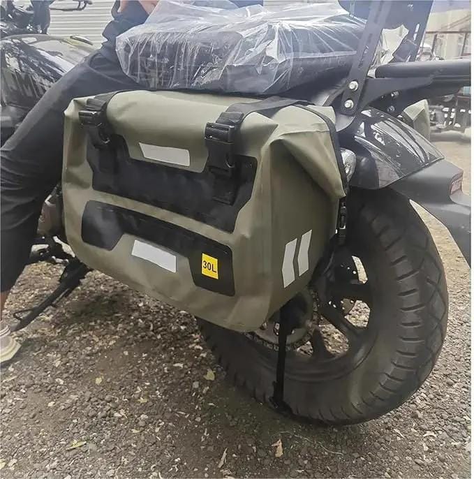 Ecotrek Motorcycle Saddlebags – Double Side Saddle Bag, 60L Waterproof Pannier BQF1308 by ECOTREK
