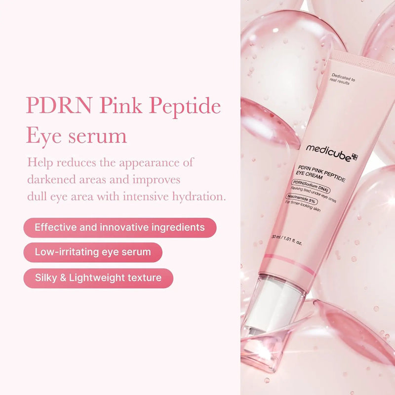 Medicube PDRN Pink Peptide Eye Cream by Poppy Gifts