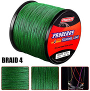 60LB 500m Braided Fishing Line 4 Strands Stronger Multifilament PE Braid Wire 4.0 by dealonline.co.nz
