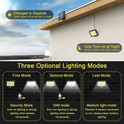 Solar Light Motion Sensor Security Led Flood Light Outdoor Garden Light by salelink.co.nz