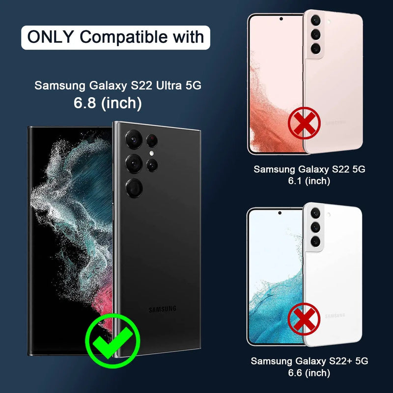 Samsung Galaxy S22 Ultra Camera Lens Protector Cover tempered glass by salelink.co.nz