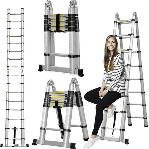 Kiwi Grab Kiwi Grab Ladder Telescopic Aluminum Extension 5m Ladder Telescopic Aluminum Extension 5m
