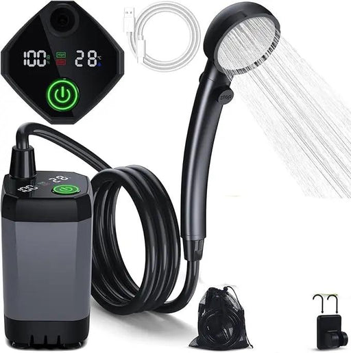 Electric Shower Pump with Shower Head by salelink.co.nz