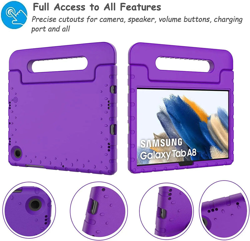 Samsung Tab A8 2021 10.5 X200/X205 Case EVA - Purple by salelink.co.nz