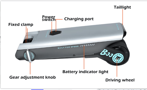 Electric Bicycle Mountain Bike Modification Booster by Action Outdoors Limited
