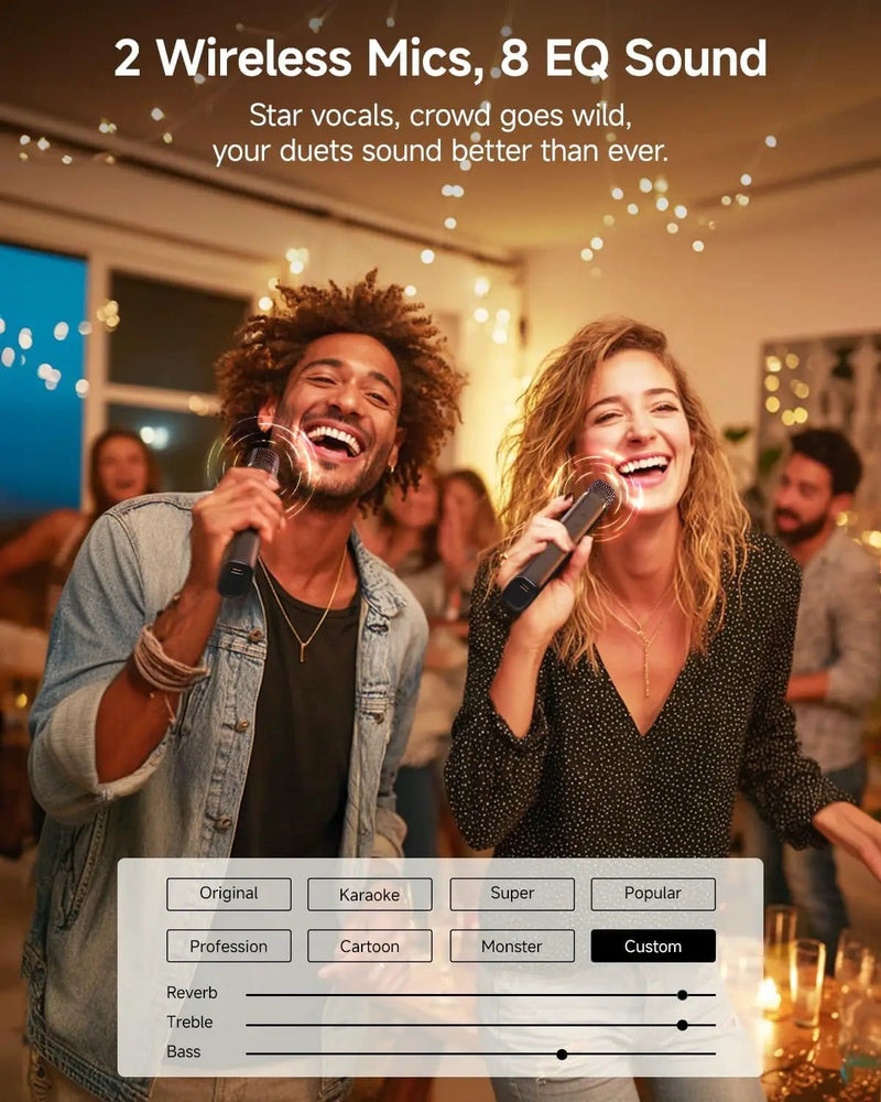 Kiwi Grab Kiwi Grab Ikarao S3 Karaoke Machine System With 7″ Touch Screen Wireless Mic Ikarao S3 Karaoke Machine System With 7″ Touch Screen Wireless Mic