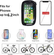 Ecotrek Waterproof Bicycle Frame Bag – Bike Phone Holder with Touchscreen JS71801 by ECOTREK
