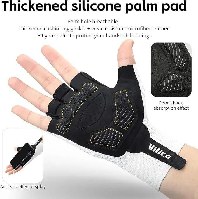 ECOTREK Cycling Gloves Professional Cycling Gloves – Breathable, Cushioned & Non-Slip for Cycling TJ23615 Professional Cycling Gloves – Breathable, Cushioned & Non-Slip for Cycling TJ23615