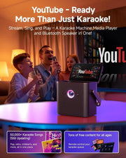 Kiwi Grab Kiwi Grab Ikarao S3 Karaoke Machine System With 7″ Touch Screen Wireless Mic Ikarao S3 Karaoke Machine System With 7″ Touch Screen Wireless Mic