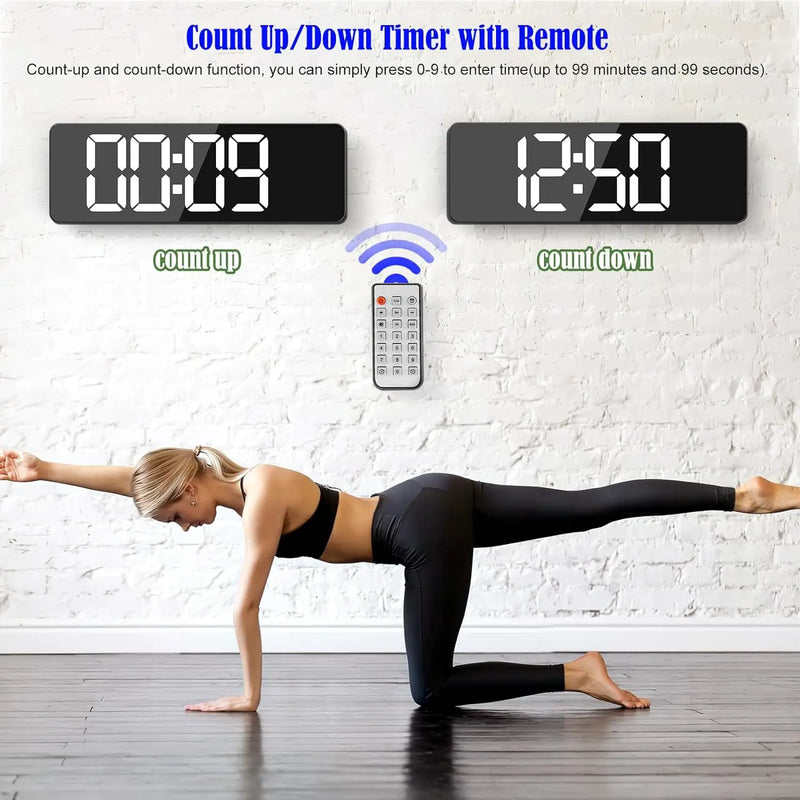 38.7cm Digital Wall Clock by salelink.co.nz