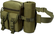 Ecotrek Waterproof Waist Bag with Removable Bottle Pouch - Multi-Pocket Outdoor Sports BL7013 by ECOTREK