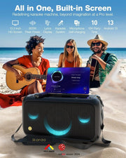 Kiwi Grab Kiwi Grab Ikarao Break X1 Karaoke Machine System With 13.3″ Touch Screen Wireless Mic Ikarao Break X1 Karaoke Machine System With 13.3″ Touch Screen Wireless Mic