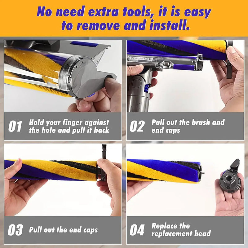 Replacement Brush For Dyson V15 V12 Detect Slim V8 Slim V10 Slim by salelink.co.nz