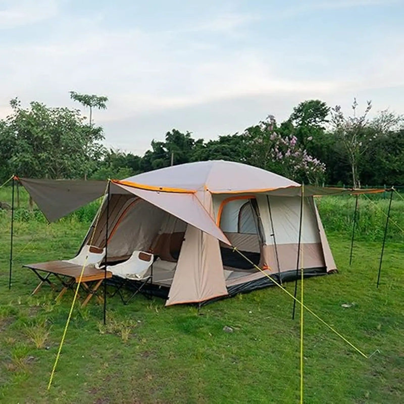 Family Tent –Double layers Waterproof-3 Size Two Colours Aavailable LCF91228 by ECOTREK