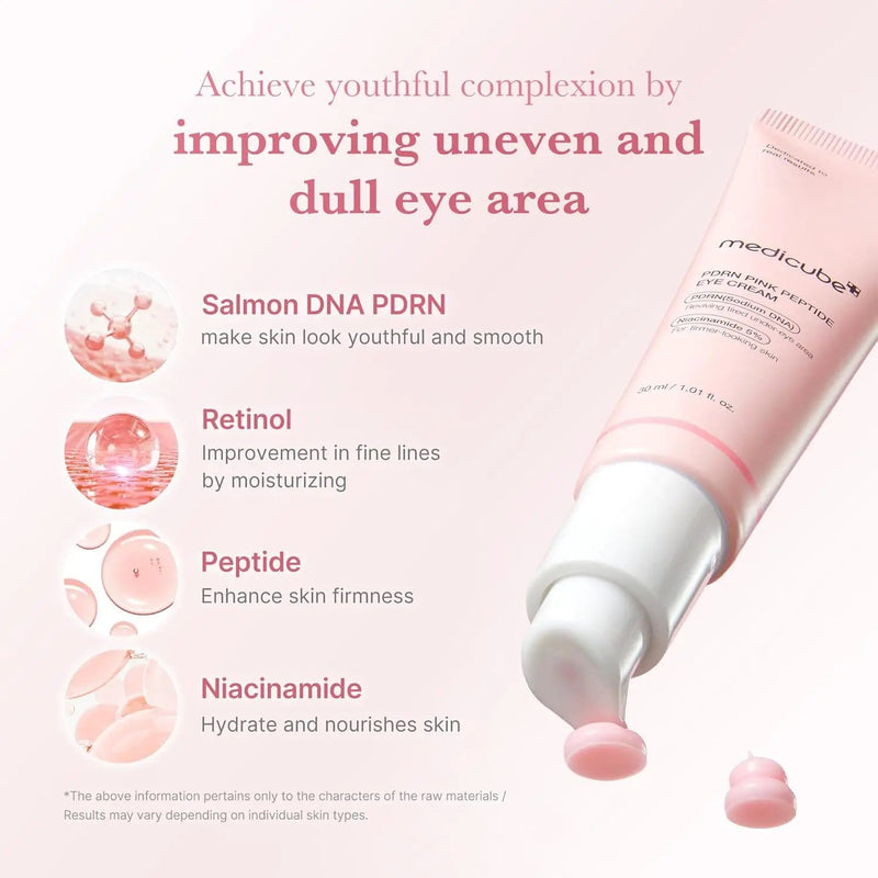 Medicube PDRN Pink Peptide Eye Cream by Poppy Gifts