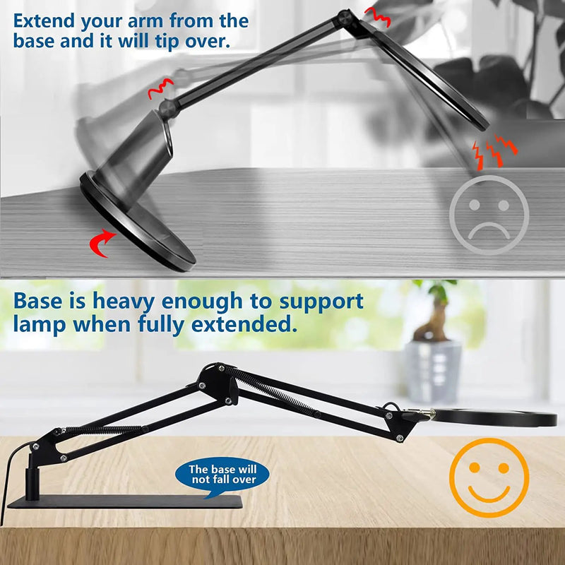 Magnifying Lamp Desk Light by salelink.co.nz