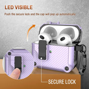 AirPods 3 Case Lock Clip, Armor Protective Hard TPU Case by salelink.co.nz