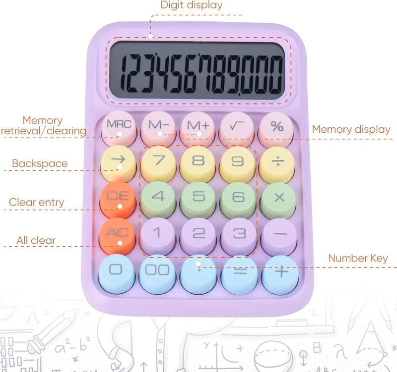 Cute Mechanical Calculator by salelink.co.nz