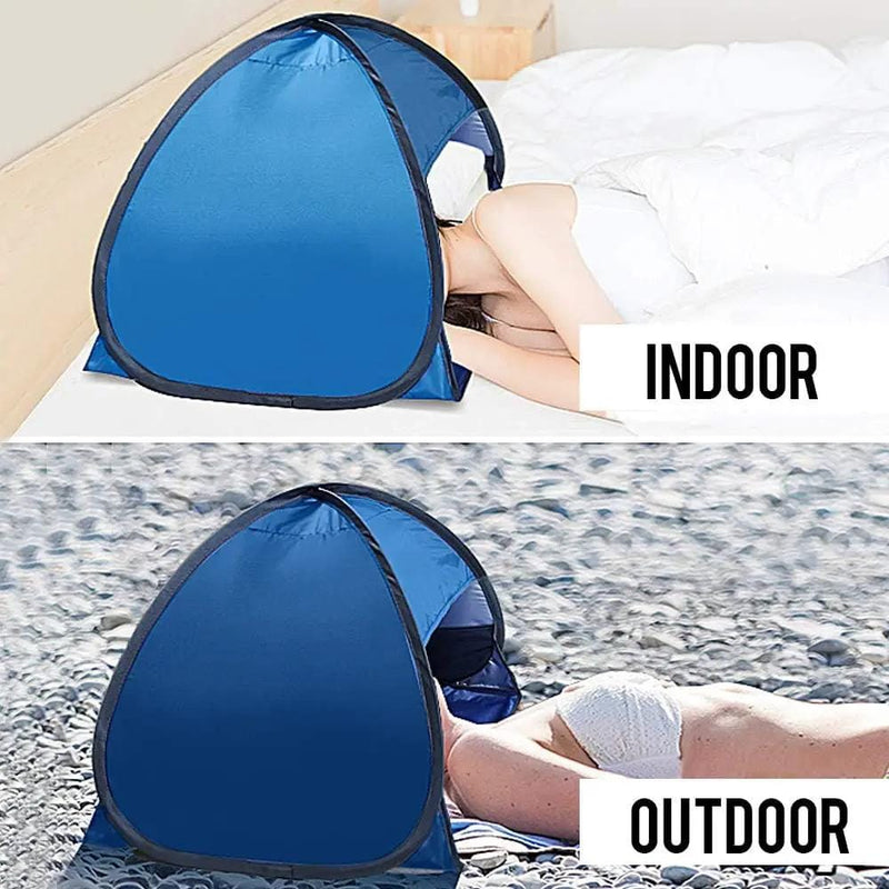 Mini Beach Sun Shade Canopy – Instant Pop-Up Tent TTQY6014 by ECOTREK