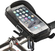 Ecotrek 6.4 inch Universal Bicycle Phone Holder & Waterproof Handlebar Mount Bag TG116611 by ECOTREK