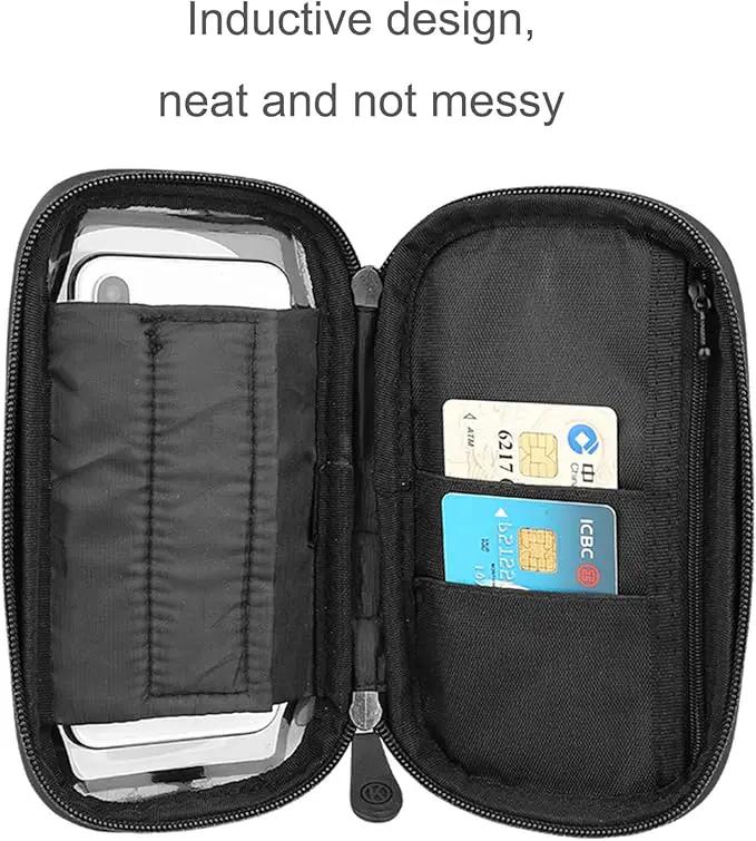 Ecotrek 6.4 inch Universal Bicycle Phone Holder & Waterproof Handlebar Mount Bag TG116611 by ECOTREK