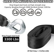 salelink.co.nz Unbranded Marine Boat Trailer Hand Winch Strap Replacement Heavy 6M x 50MM Marine Boat Trailer Hand Winch Strap Replacement | Action Outdoors NZ