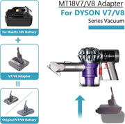 18V Makita Battery to Dyson V7 V8 Battery Adapter Converter by salelink.co.nz