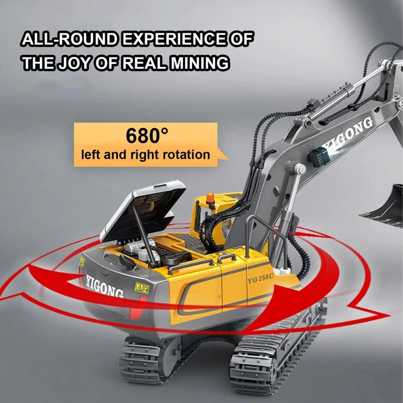 Excavator Truck Toy Remote Control by salelink.co.nz