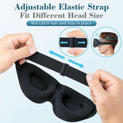 Travel Sleep Eye Mask 3D Memory Foam Padded Light Sleeping Blindfold by salelink.co.nz