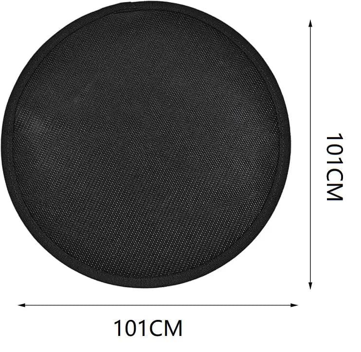ECOTREK Fire Pit Mats ECOTREK Round Heat Resistant Fire Pit Mat Silicone Coated Fibreglass ECOTREK Round Fire Pit Mat Silicone Coated Fibreglass