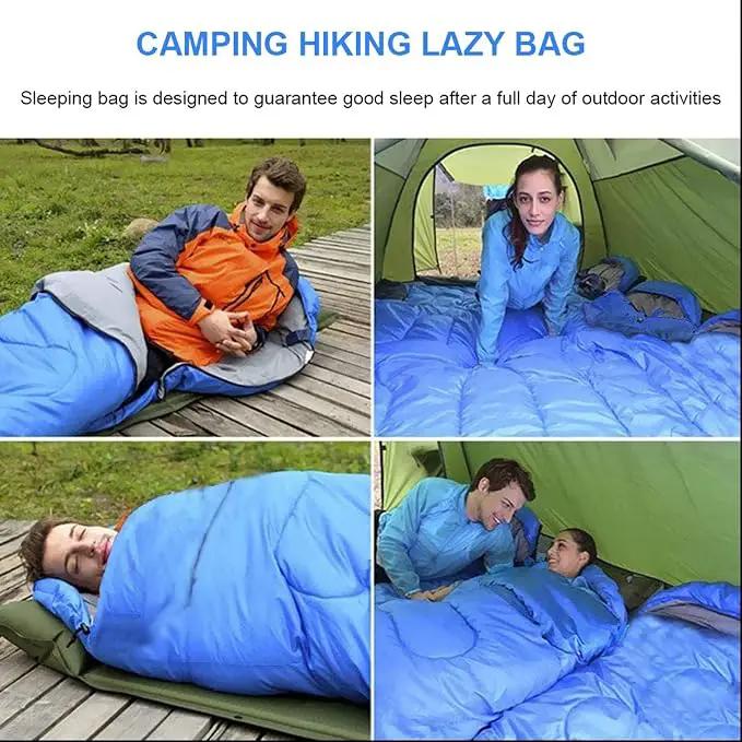 Ecotrek Ultralight Waterproof Camping Sleeping Bag — Thickened Warm Outdoor JH69501 by ECOTREK
