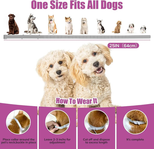 4PCS Dog Calming Collars by salelink.co.nz