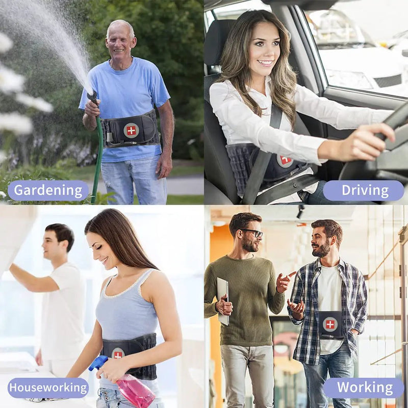 Lumbar Support Decompression Back Belt by salelink.co.nz