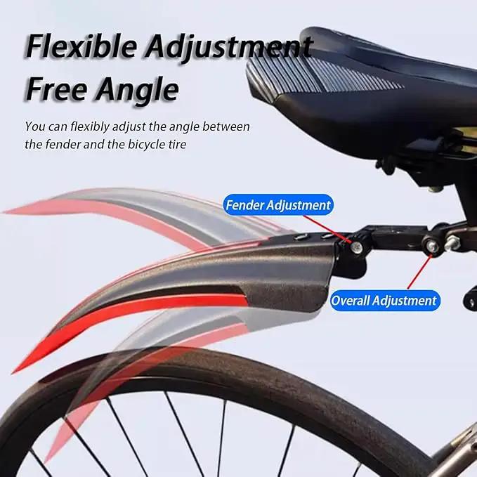 Ecotrek Mountain Bike Mudguard Set Front & Rear Fenders CC62502 by ECOTREK