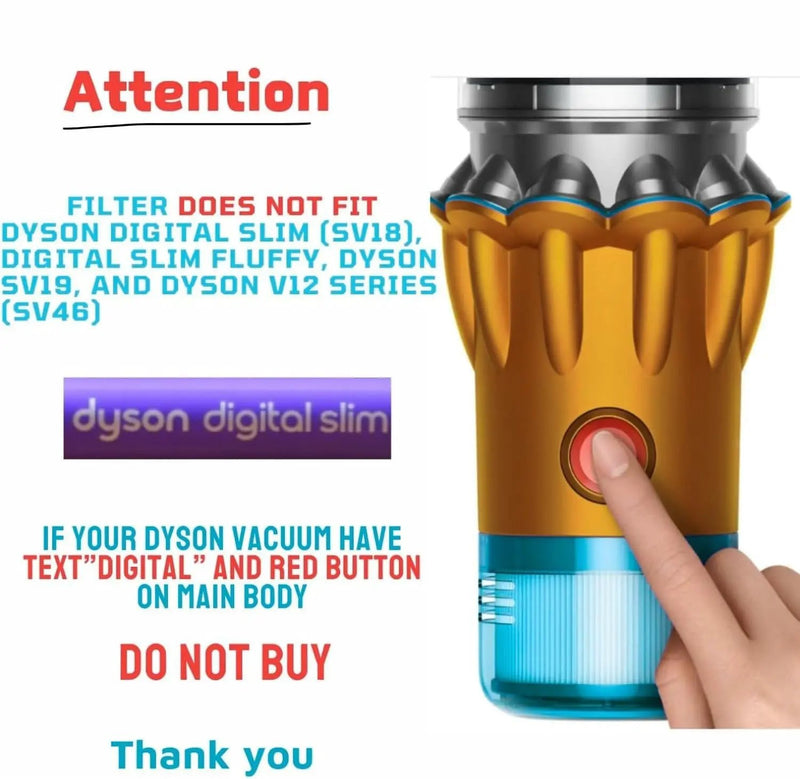 Replacement Filter for Dyson V15 Detect V11 Torque Drive SV14 by salelink.co.nz