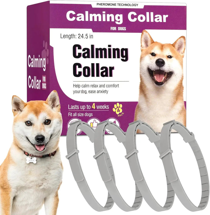 4PCS Dog Calming Collars by salelink.co.nz