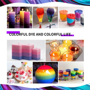 24 Colors Wax Melt Dye for Candle Making by salelink.co.nz