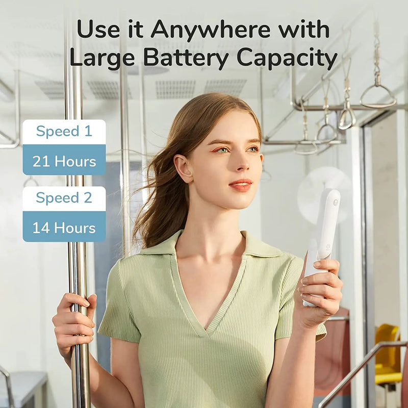 Mini Fan with Power Bank, Flashlight by salelink.co.nz