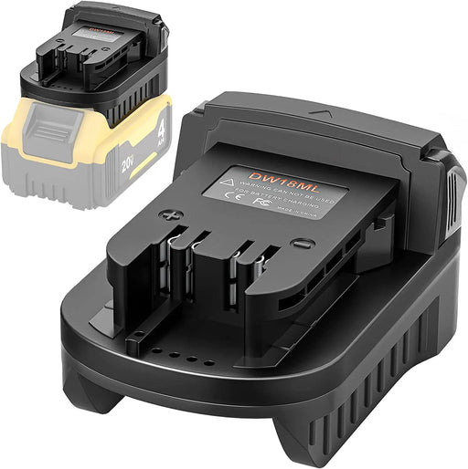 for Dewalt 18V/20V Max Battery Adapter Convert to for Milwaukee M18 18V Tool Use by salelink.co.nz