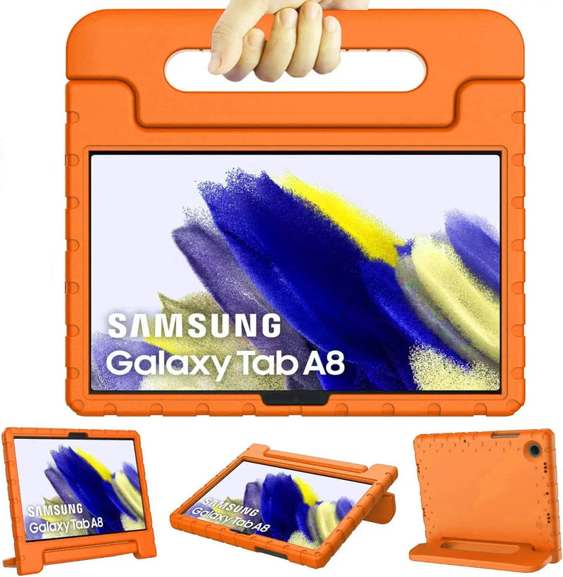 Samsung Tab A8 10.5 X200/X205 Case EVA - Orange by salelink.co.nz