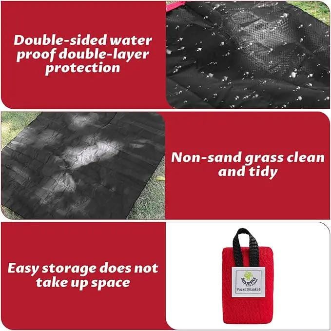 Mini Pocket Picnic Blanket – Lightweight & Waterproof SFJJ4011 by ECOTREK