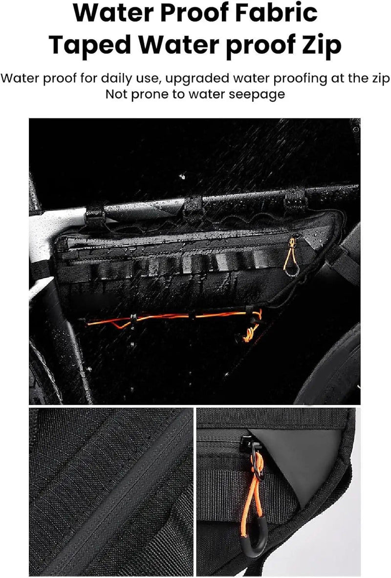 Ecotrek Bike Triangle Frame Bag – Large Capacity Waterproof Cycling Bag QX12501 by ECOTREK