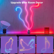 24V Dynamic Bluetooth Neon Rope Lights 5M Waterproof RGBIC Rope Lights with Music Sync by salelink.co.nz