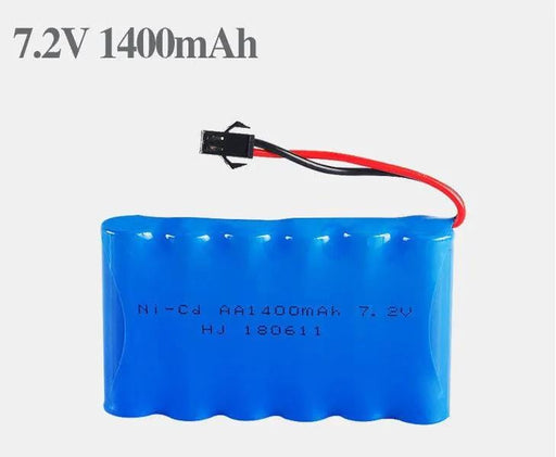 dealonline.co.nz dealonlinenz 7.2V 1400mAh NiCd Rechargeable Battery For RC Car Vehicle 7.2V 1400mAh NiCd RC Car Battery Pack