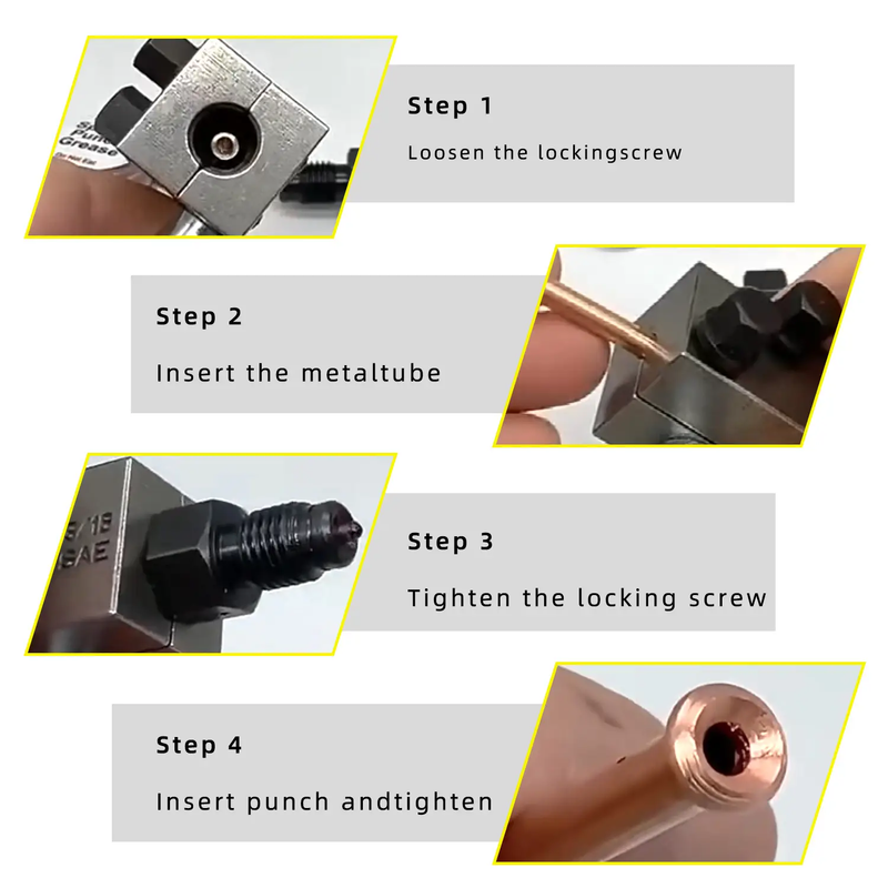 Double Flaring Tool Kit Brake Pipe Flare Vehicle Brake Lines Repairing workshop by salelink.co.nz