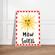 Mon Soleil by Blank Wall Print Shop