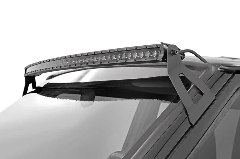 50 Inch Black Series LED Light Bar Curved Single Row by Magwarehouse.com