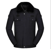 Winter Security Cotton Jacket - Thick Warm Workwear by Mead's Supply & Equipment Outfitters limited