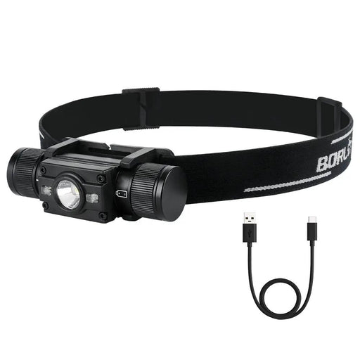 BORUiT LED Head Torch Lamp Light Rechargeable Headlight Headlamp Camping 7 Mode by China Dropship