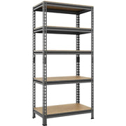 5-Tier Utility Shelves Adjustable Metal Shelving Units by Yaheetech